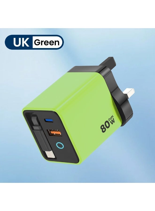يوففهي Yuvfehy Gan ultra-fast Charger 80W